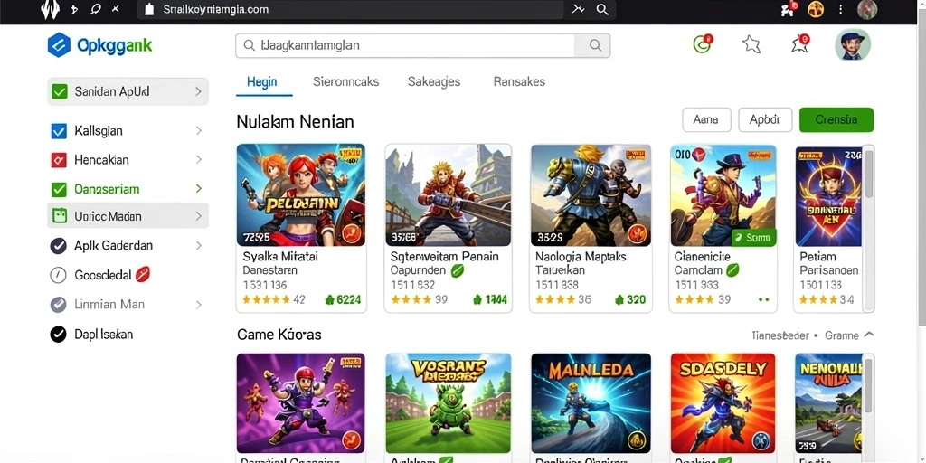 Tampilan antarmuka yang ramah pengguna.