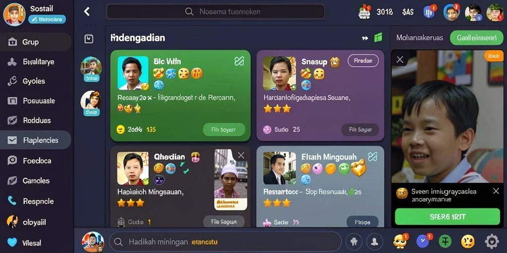 Screenshot menampilkan grafis yang menawan.