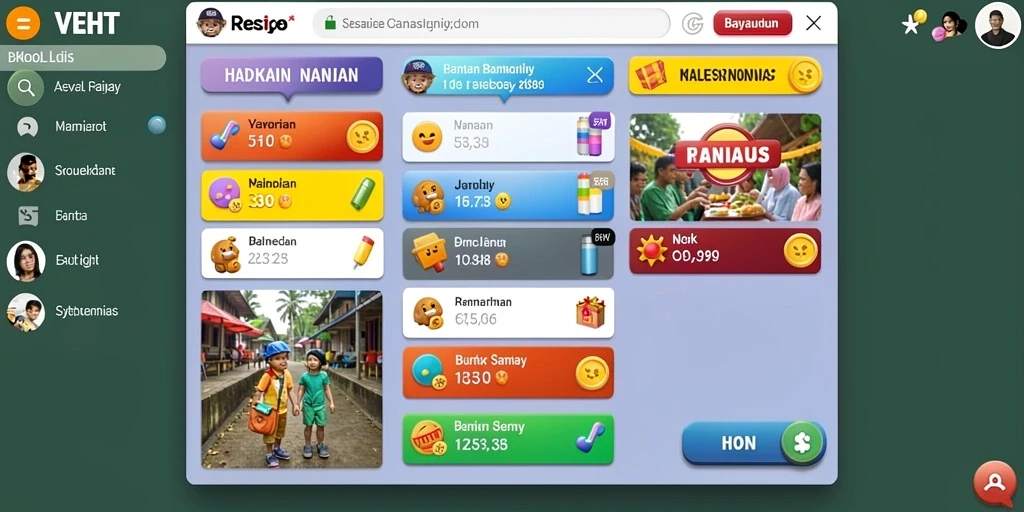 Tampilan utama ATM138 dengan navigasi yang intuitif.