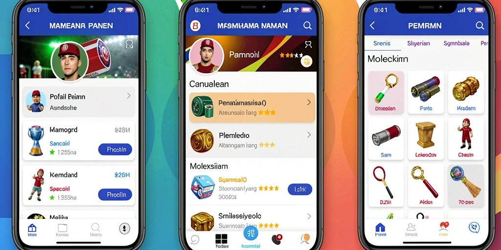 Tampilan antarmuka yang user-friendly dan mudah dinavigasi.