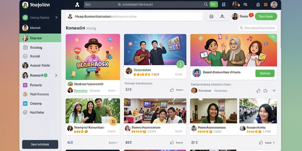 Tampilan antarmuka yang menarik dan intuitif.