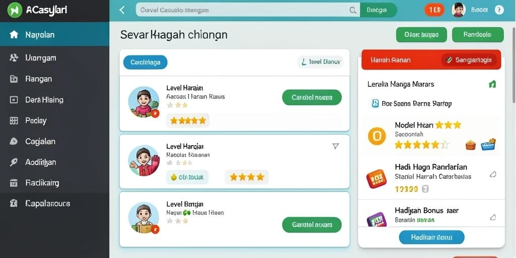 Screenshot menampilkan karakter kustomisasi yang menarik.