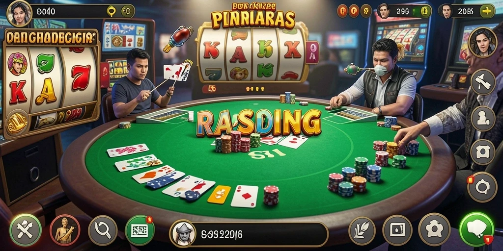 Antarmuka pengguna yang intuitif dan menarik.
