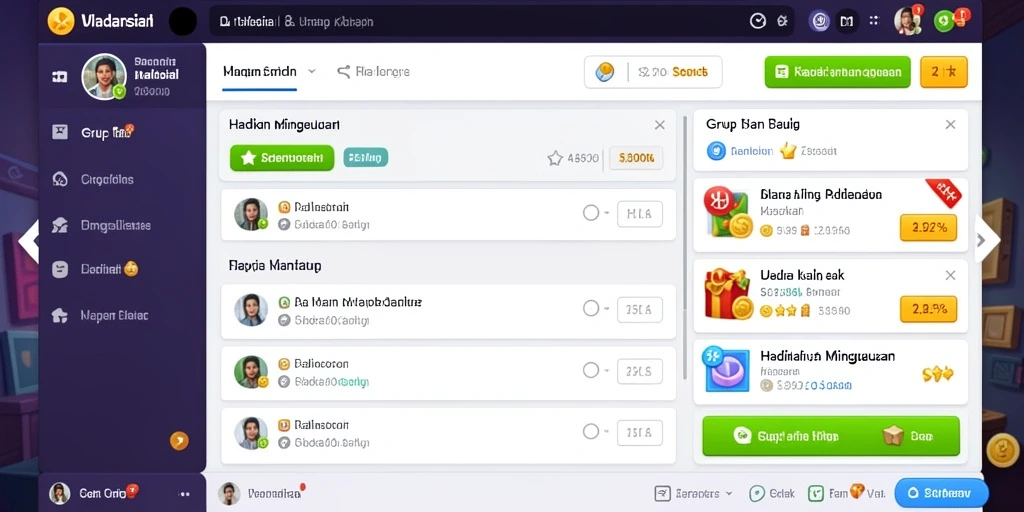 Screenshot tampilan awal INDO777 dengan grafis menarik.