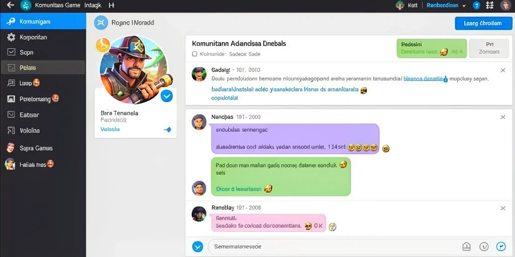 Tampilan antarmuka yang modern dan intuitif.