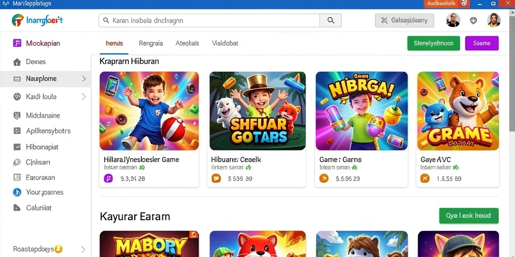 Tampilan antarmuka yang menarik dan mudah digunakan.