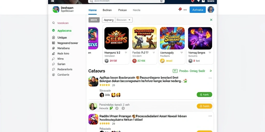 Tampilan menu utama PAKDE4D yang menarik.
