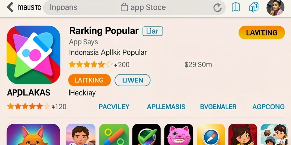 Tampilan antarmuka yang sederhana dan menarik.