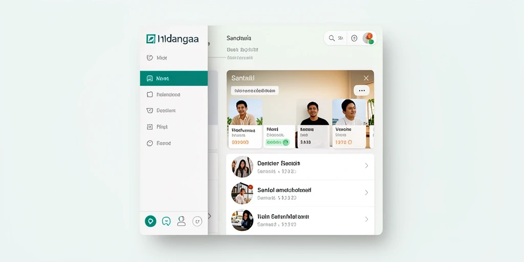 Tampilan antarmuka yang menarik dan mudah digunakan.
