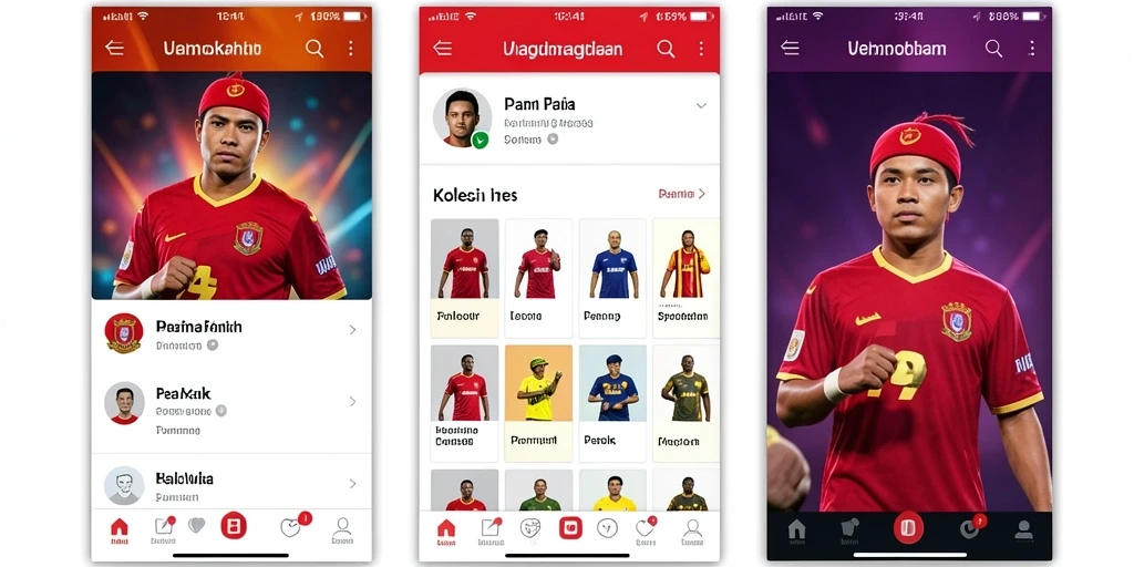 Tampilan antarmuka utama RP888 yang menarik.