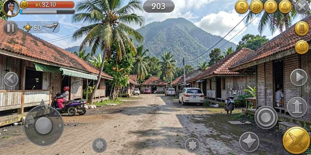 Tampilan awal yang menarik dan intuitif.
