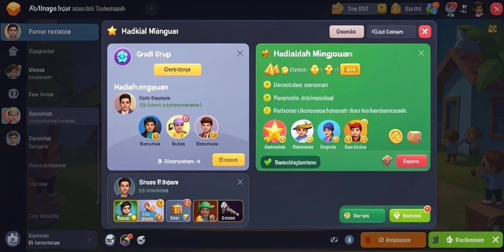Tampilan antarmuka yang menarik dan mudah dinavigasi.