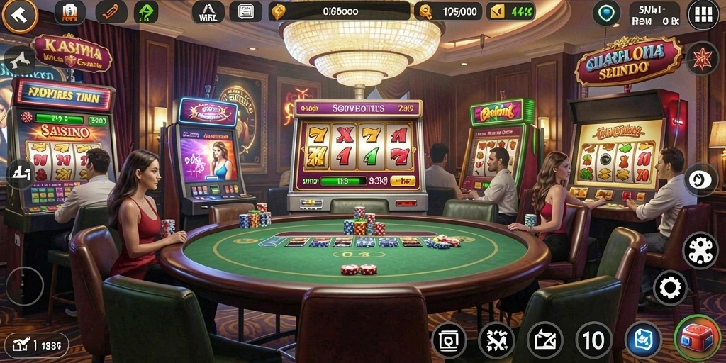 Screenshot menampilkan pilihan karakter menarik pada TENTOTO.