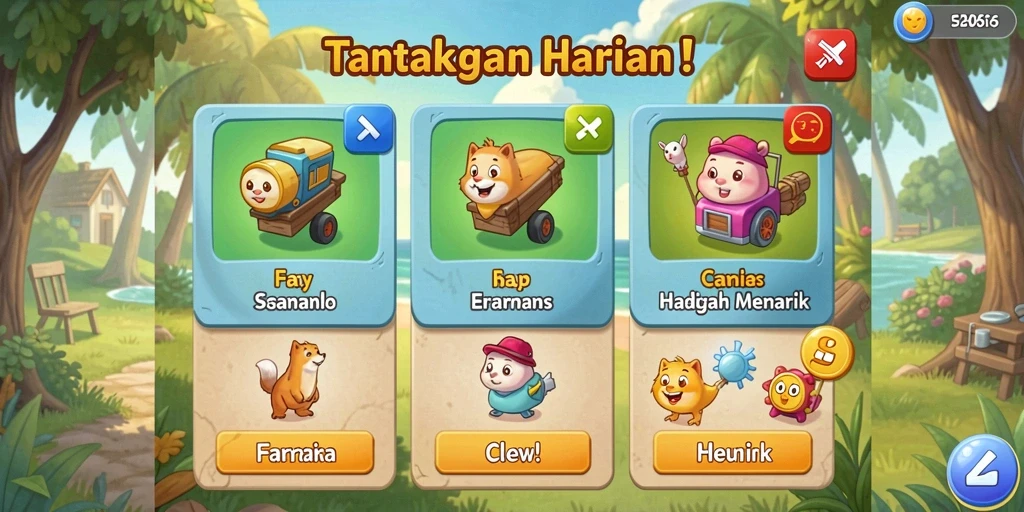 Tampilan antarmuka yang menarik dan intuitif.